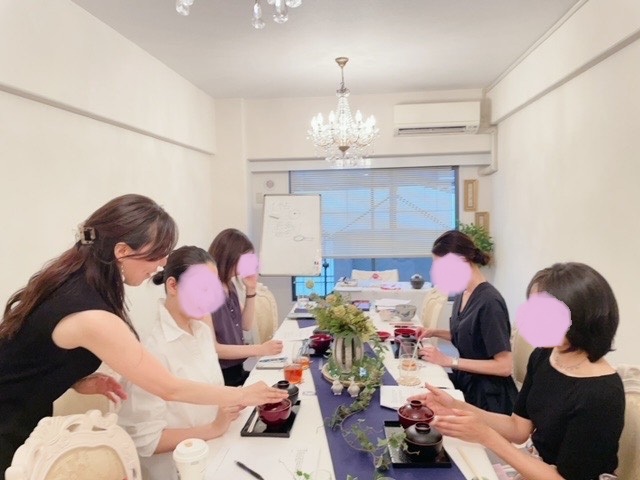 マナーレッスンの様子